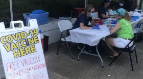 Health officials in Mobile recently set up a pop-up clinic at a food truck festival. Despite officials making a big effort encouraging Alabama residents to get vaccinated, numbers remain low as COVID infections increase.