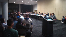 The UC San Diego Associated Students Council holds a meeting on Wednesday, Jan. 27, 2016.