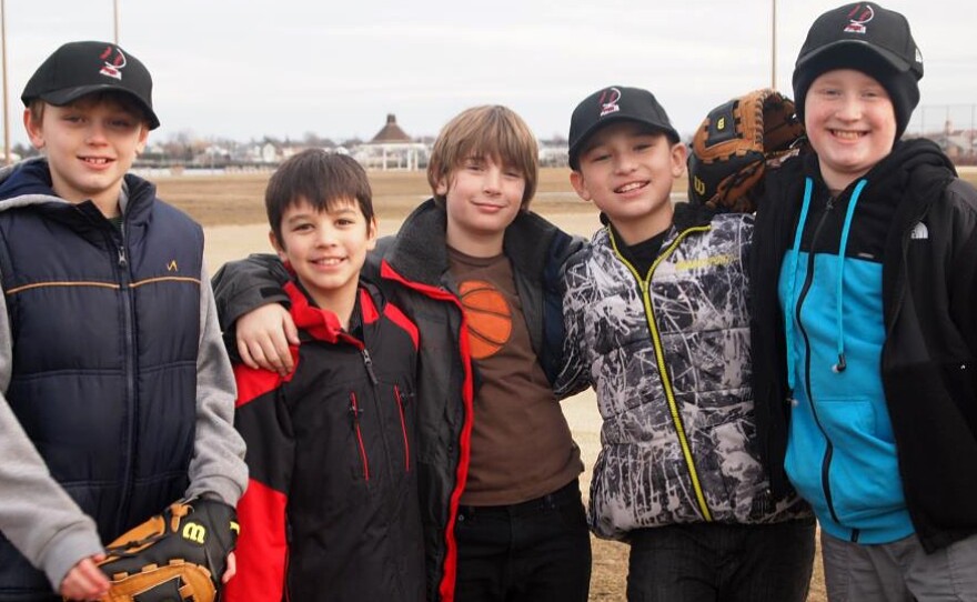 Little League baseball players in New York, where donations have helped teams and leagues get the 2013 season started.