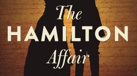 The book cover of "The Hamilton Affair" by Elizabeth Cobbs.