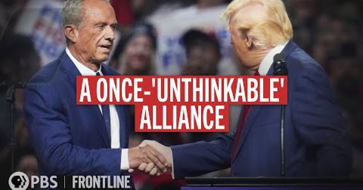 How the ‘Unthinkable’ Alliance Between RFK Jr. and Donald Trump Came to ...