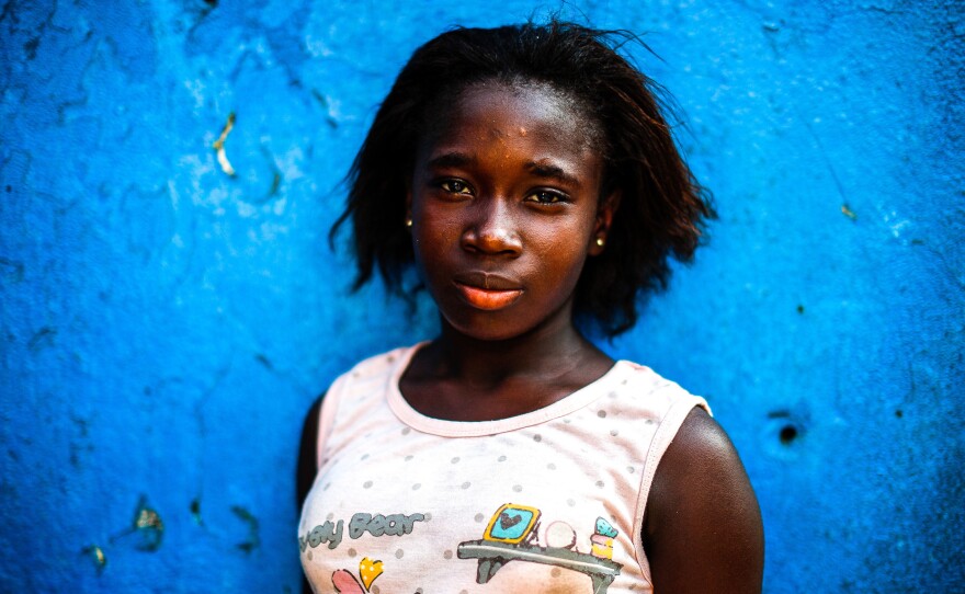 "Yes, I listen to that," says 13-year-old Blessing Famata Johns. "I listen to them telling children how to take exercise in the morning, how to relax and wake up and be strong. I listened to it once".