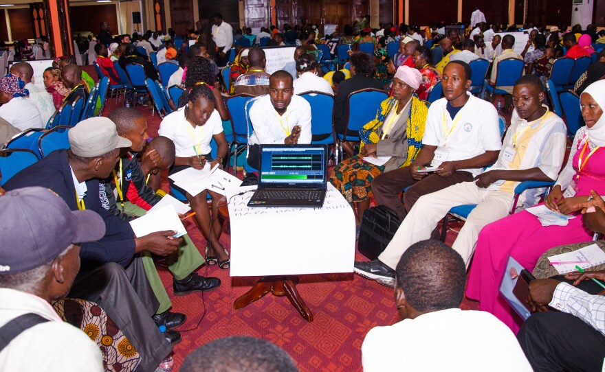 Tanzanians from far-flung villages were brought to a fancy hotel to discuss natural gas policy.