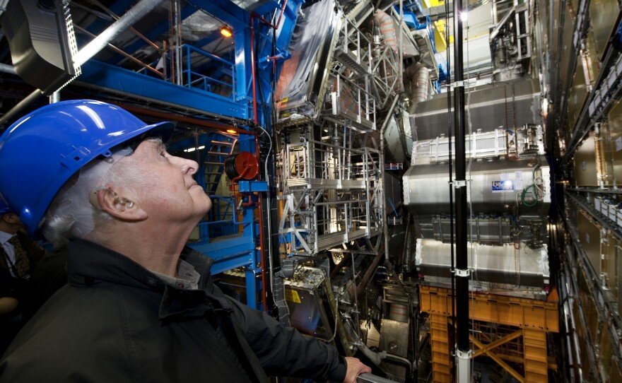 Dr. Peter Higgs was part of the team that correctly predicted the existence of the Higgs Boson particle over 60 years ago.