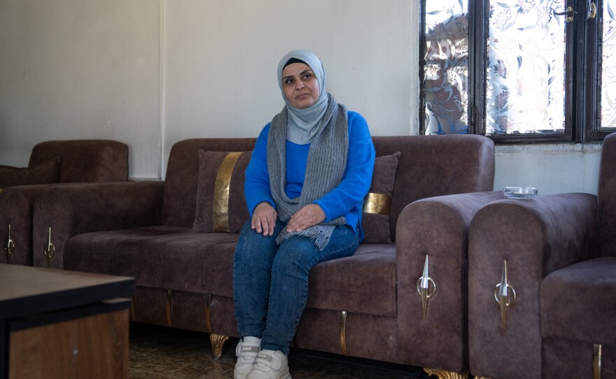 Mila Ibrahim is the co-chair of the camp administration at Roj.