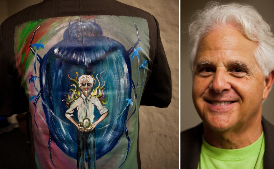 Meet Gregg Masters, and you see the energetic, upbeat CEO of a health care social media firm. Regina Holliday painted something else: His long struggle with depression, with the scarab beetle clearing away the pain of the past, and the egg symbolizing rebirth. "I had goosebumps when I saw it," Masters says. "She saw that in me. I didn't talk with her about depression."