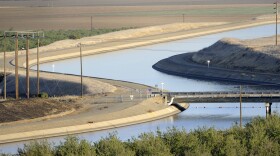 In California's Westland Water District of the Central Valley, canals carry water to southern California, Oct. 2, 2009. 