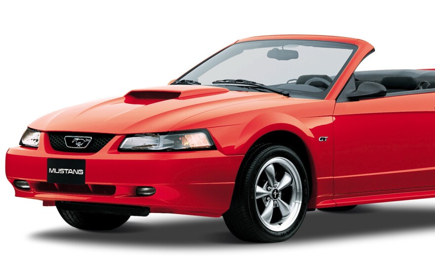 The 2002 Ford Mustang GT Convertible is shown in a handout photo from the Ford Motor Co. in Dearborn, Mich. The fourth generation of Mustangs lasted from 1994 to 2004.