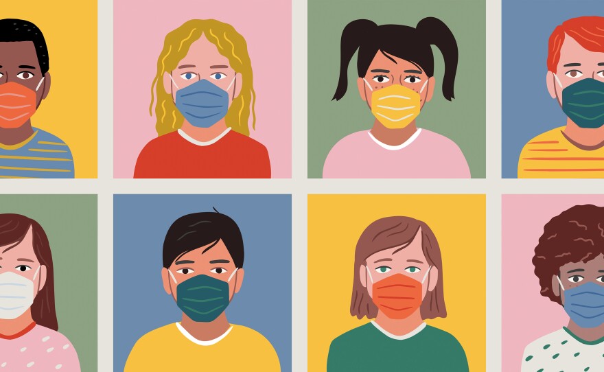 Everyone Should Wear A Mask In Schools, Vaccinated Or Not, U.S. Pediatricians Say