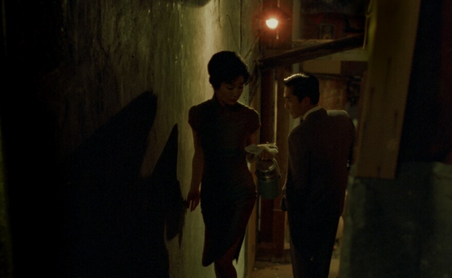 Maggie Cheung and Tony Leung play lovers in "In the Mood for Love," one of seven restored film in "The World of Wong Kar Wai" collection.