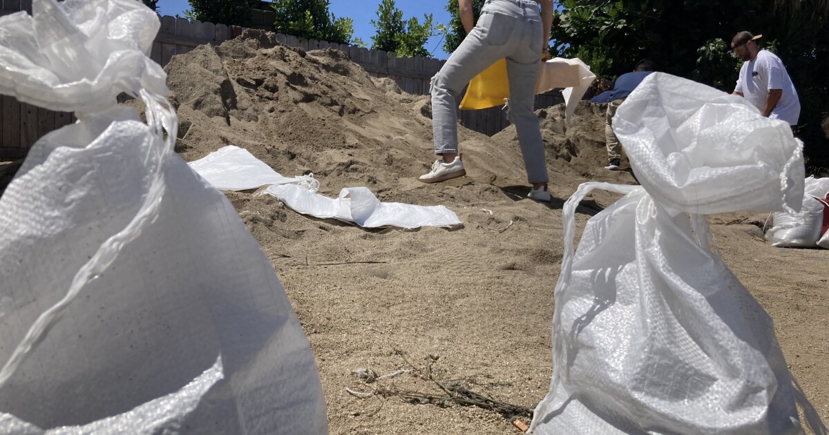 Here's how to get rid of sandbags after a storm KPBS Public Media
