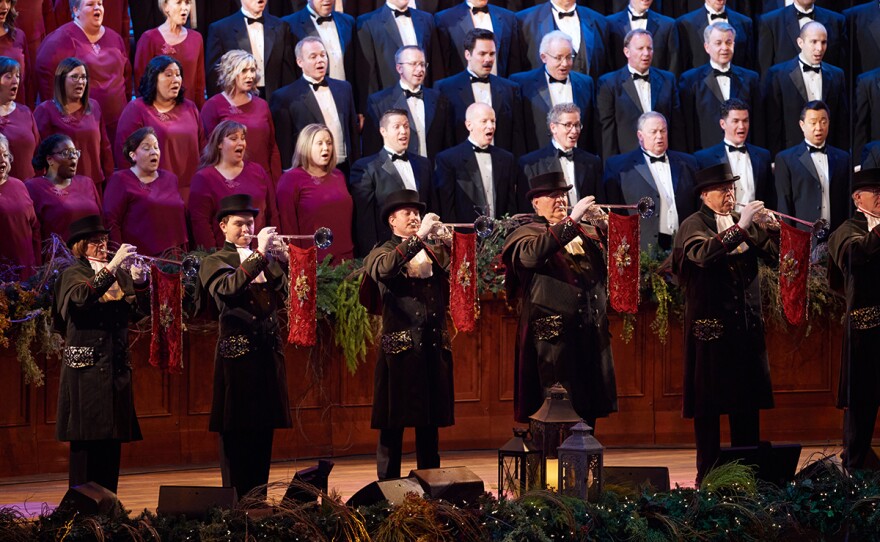 Gabriel Trumpet Ensemble performs in "O Holy Night: Christmas with The Tabernacle Choir"