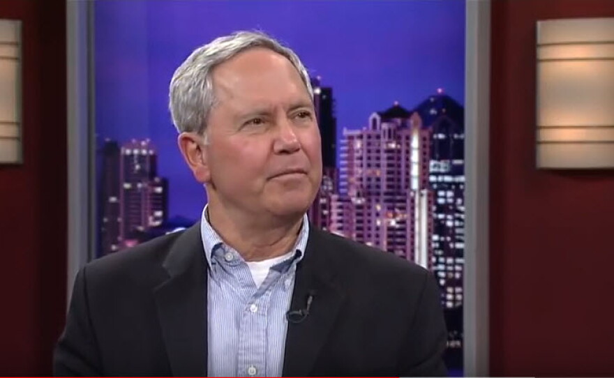Roger Showley, growth and development reporter for U-T San Diego, talks to KPBS about the history of redevelopment in downtown San Diego, Dec. 3, 2012. 