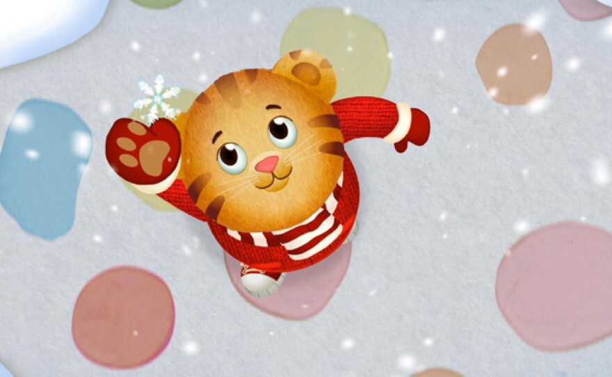 Daniel Tiger sees a snowflake. In this thirty-minute holiday musical episode, the Neighborhood is celebrating Snowflake Day!