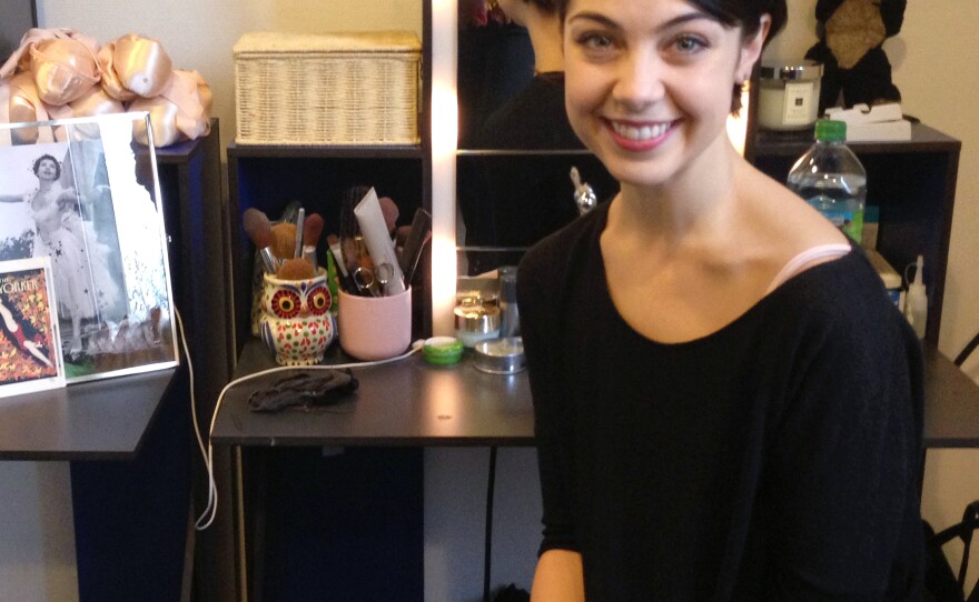 Leanne Cope, a dancer with the Royal Ballet in London, says being in Paris has helped her incarnate Lise, the young French dancer who works in a perfume shop and is loved by two men.