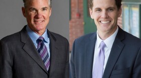 California Superintendent of Public Instruction candidates Tom Torlakson, left, and Marshall Tuck.