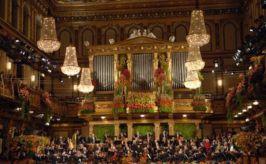 Daniel Barenboim directs Vienna Philharmonic in the festive annual New Year’s celebration from Vienna’s Musikverein.