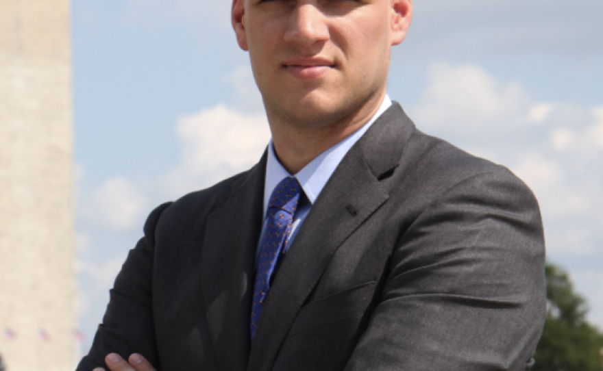 <p> 1st Lt. Josh Seefried is the author and editor of a new anthology, <em>Our Time: Breaking The Silence of "Don't Ask, Don't Tell,"</em> a collection of stories from other gay military members. </p>