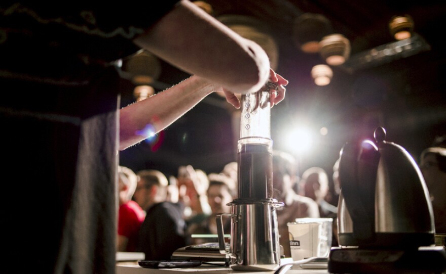 Twenty-four competitors put their brewing techniques to the test last week at the World AeroPress Competition in Seattle, Wash.