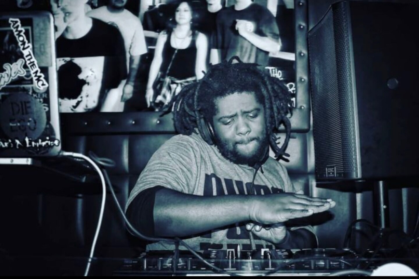 DJ Root spinning at North Parks AC Lounge