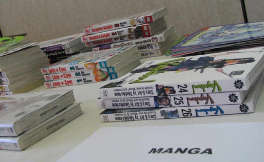 Some of the manga entires for this year's Eisners