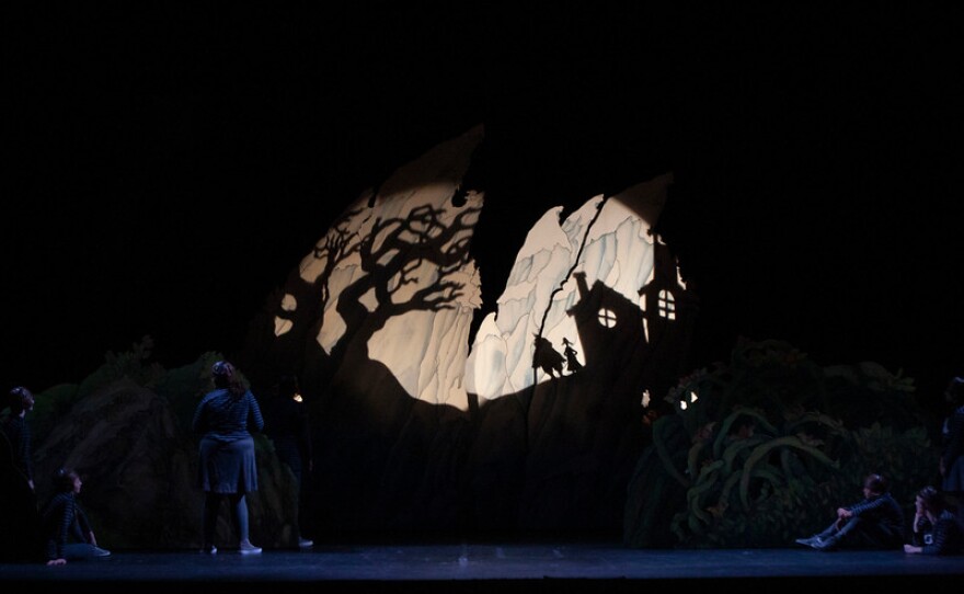 A scene from San Diego Opera's production of "Hansel & Gretel." February, 2020.