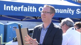 Pictured is Greg Anglea, Interfaith Community Services Veteran and Family Resource Center's executive director, on Feb. 11, 2015. 