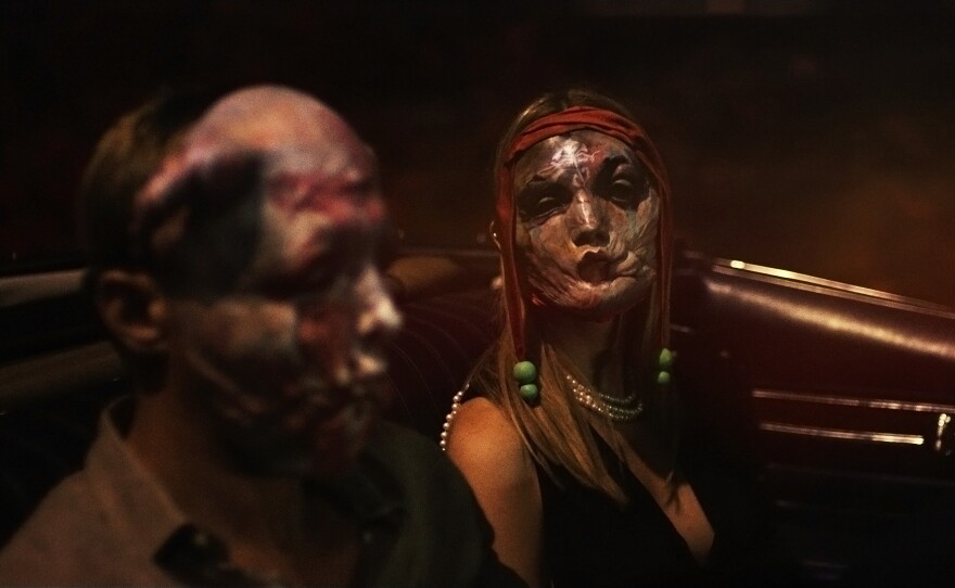 The "ugly masks" of Brandon Cronenberg's "Infinity Pool."
