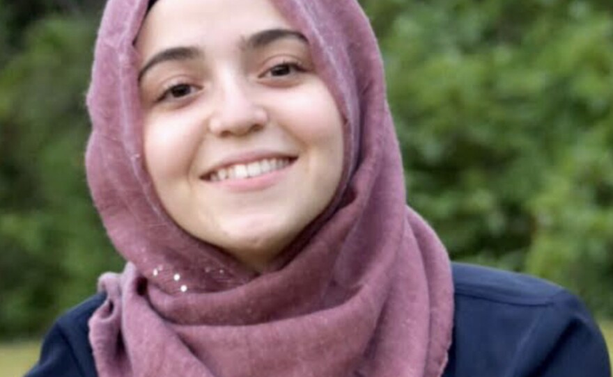 Nidaa Aljabbarin was 13 when she fled her home in Syria. She said she knows the pain the children who are leaving Ukraine are feeling.