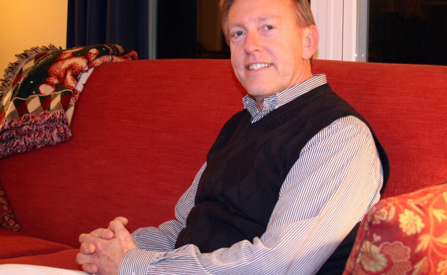 Ray Meyer, 54, had a 30-year career in banking before losing his job more than two years ago. He says he feels like he's "on the top of the world" when he goes to job interviews wearing his banker's clothes and shiny shoes.