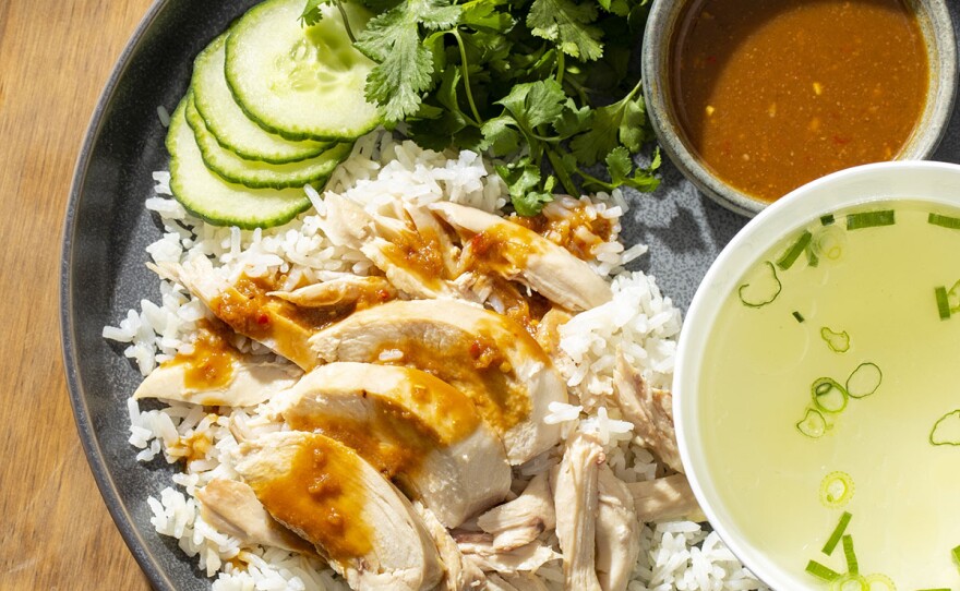 Khao Man Gai (Thai-Style Chicken and Rice)