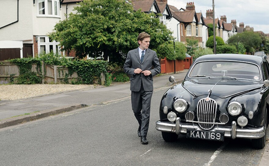 SHAUN EVANS as Detective Sergeant Endeavour Morse.