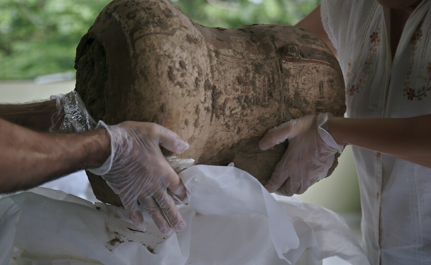 Artifact featured in SECRETS OF THE DEAD "Hidden in the Amazon"