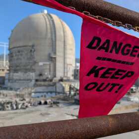 The San Onofre twin domes are expected to be demolished