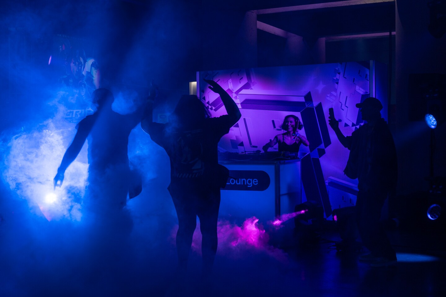 Musician and artists Diplo welcomes attendees on the San Diego Convention Center floor at TwitchCon on Oct. 17, 2025.