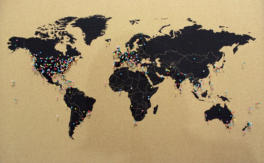 Scattering CJ location map