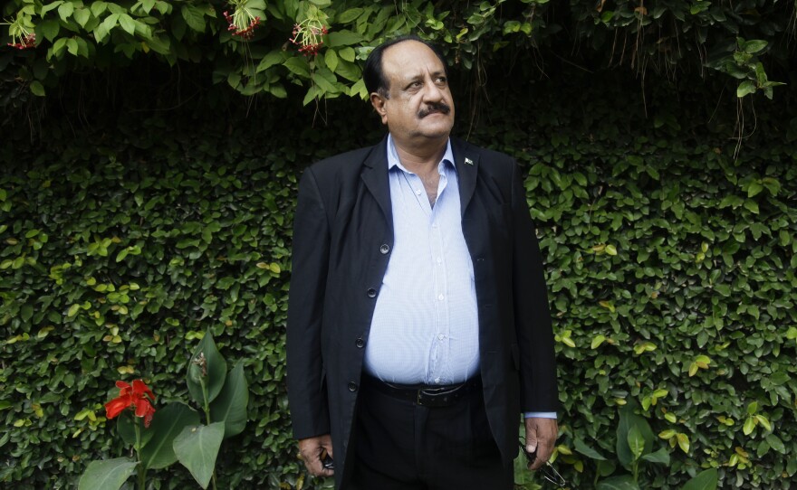Javeid, a 62-year-old Pakistani businessman, says his Uighur wife was seized last October. His two sons are Chinese nationals and are being raised by his wife's siblings. He fears they will be taken away to an orphanage on the pretext that their parents are not present.