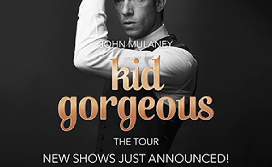 A promotional poster for comedian John Mulaney.