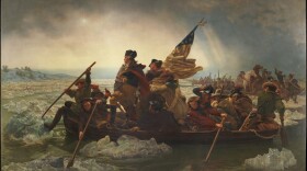 George Washington Crossing the Delaware; By: Emanuel Leutze; 1851.