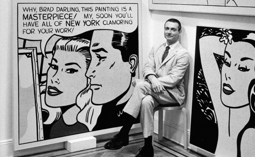 Roy Lichtenstein at Castelli Gallery, 1961