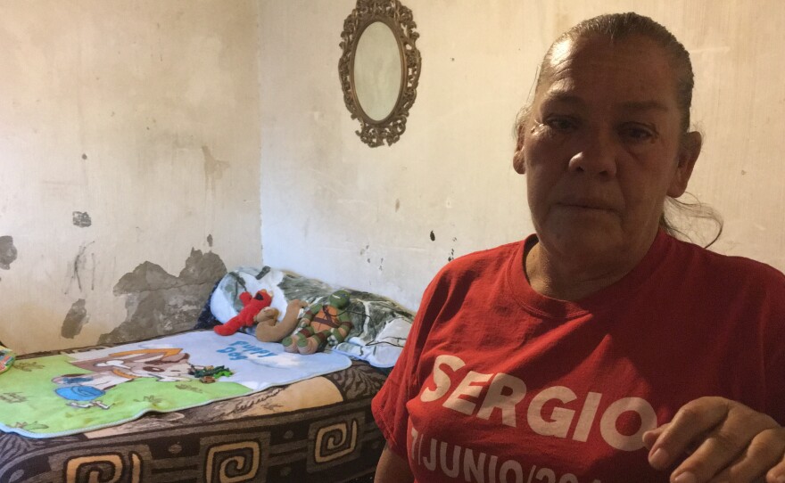 Maria Guadalupe Hernandez stands in the room of her son, Sergio, 15, who was killed in 2010 by a Border Patrol agent shooting from El Paso, Texas, across the river, into Juarez, Mexico. The agent believed the teenager was throwing rocks.