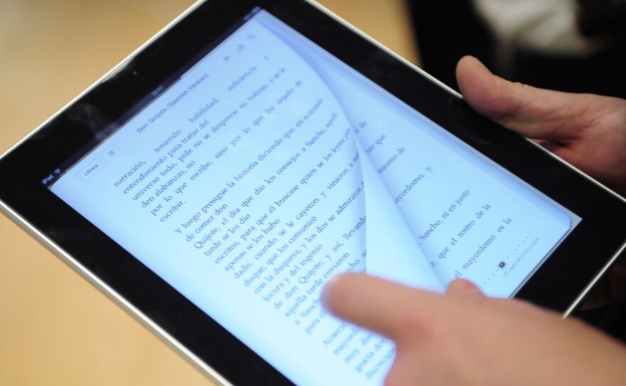 A federal judge ruled Wednesday that Apple conspired with publishers to fix e-book prices.