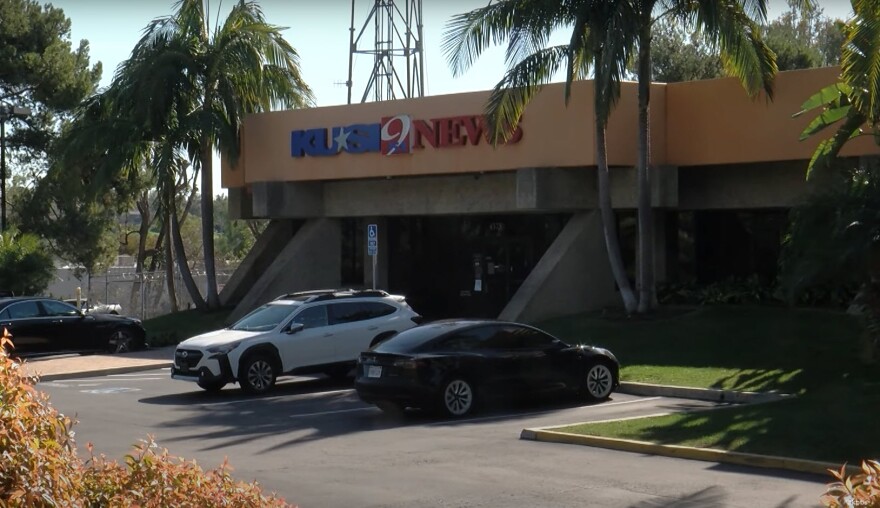 The exterior of KUSI is shown in this undated image.