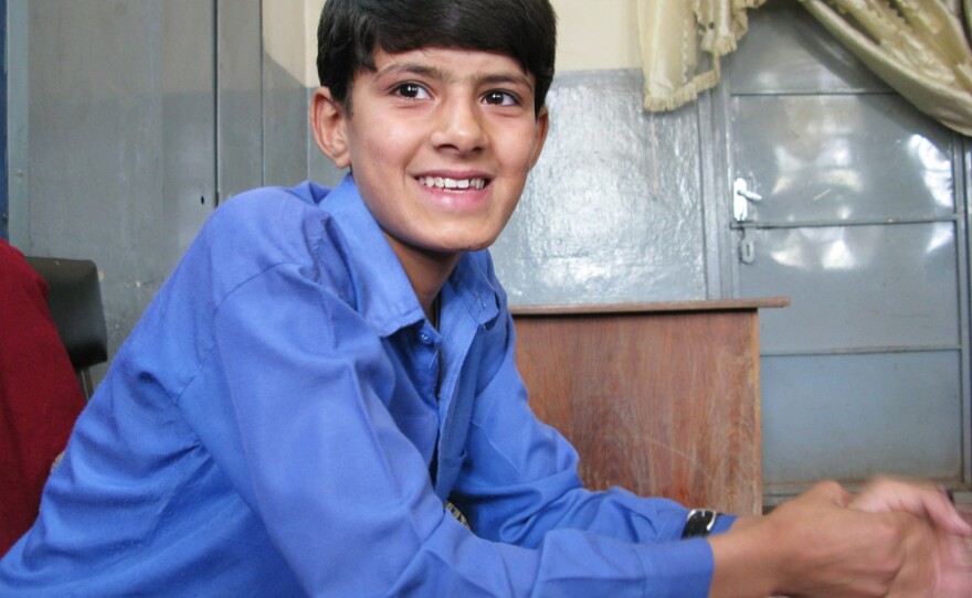 Mujib Zozai, a 13-year-old student at Nadera high school in Kabul, wants to be a pilot when he grows up. He has no personal memories of Sept. 11, 2001, and no real understanding of how it is connected to the arrival of U.S. troops in Afghanistan.