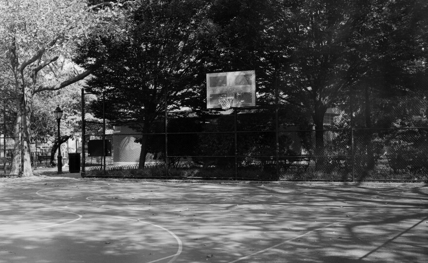"Lorimer Court," 2019, Brooklyn.