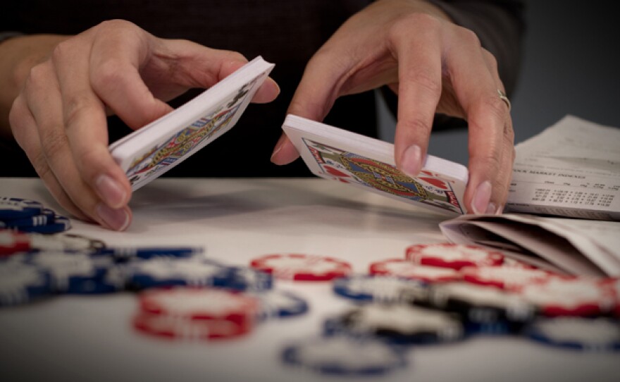 Gambling with chips and a deck of cards. Whether your IRA or 401K will assure a safe retirement is largely a gamble. Building off reporting from the groundbreaking special "Money, Power and Wall Street," FRONTLINE’s "The Retirement Gamble" raises troubling questions about how America’s financial institutions protect our savings.