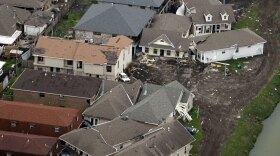 St. Bernard Parish (shown Feb. 23, 2006) languished until recently — and now that residents are rebuilding, there's controversy over low-income rentals.