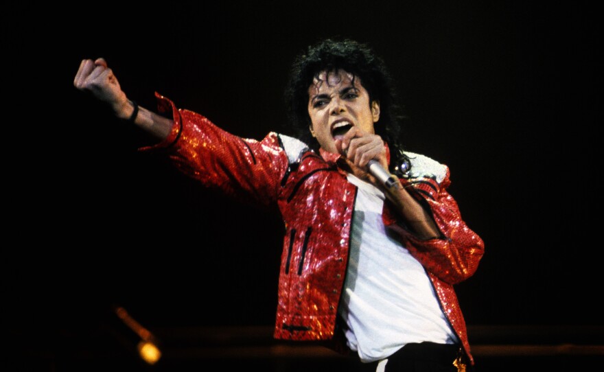 Michael Jackson performing in 1988.
