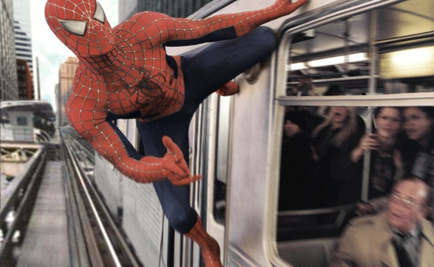Lopez also had to figure out what spider web stretching sounds like in "Spider-Man 2."
