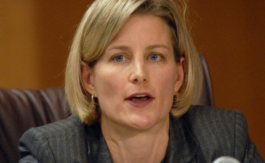 Judge Dabney Friedrich, seen as a member of the U.S. Sentencing Commission in 2007, was nominated by President Trump and oversees one of the Russia cases brought by special counsel Robert Mueller.